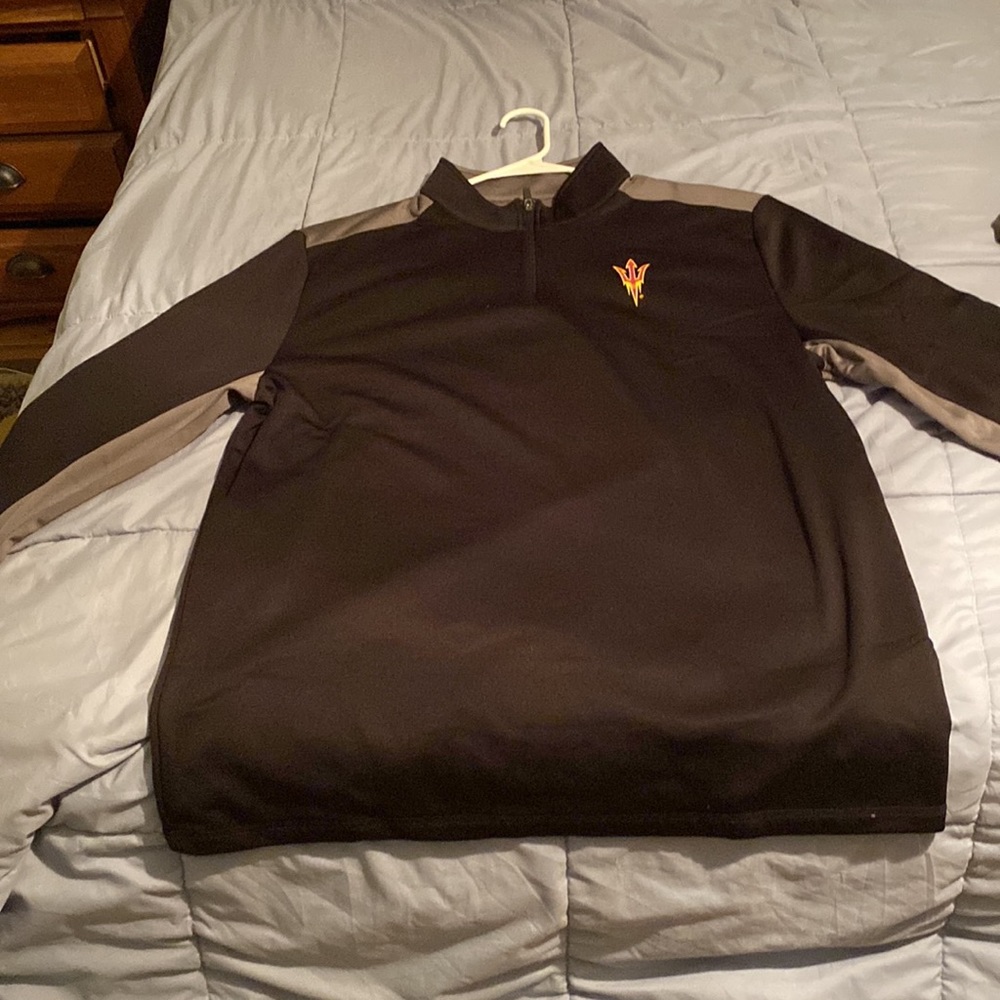 NWT Fanatics branded Arizona State SunDevils Pullover quarter zip. Never Worn!